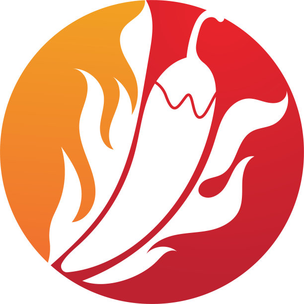 辣椒图标，扁平辣椒图标图片下载