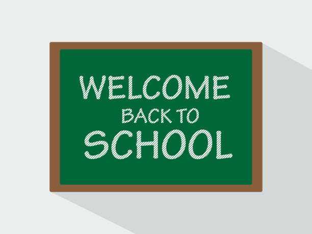 欢迎回到学校图片下载