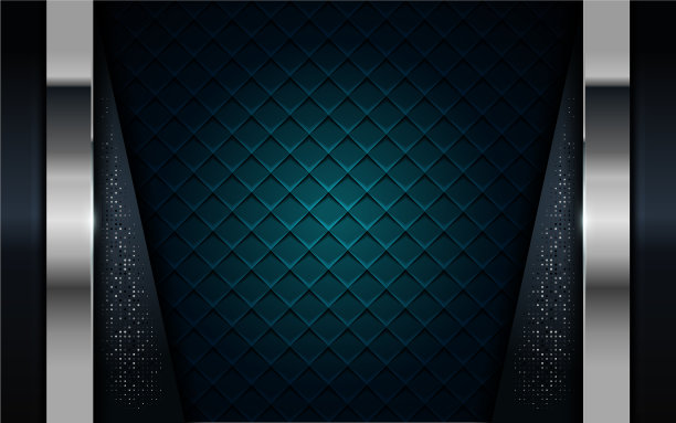 现实的海军蓝与银色和黑色相结合图片下载