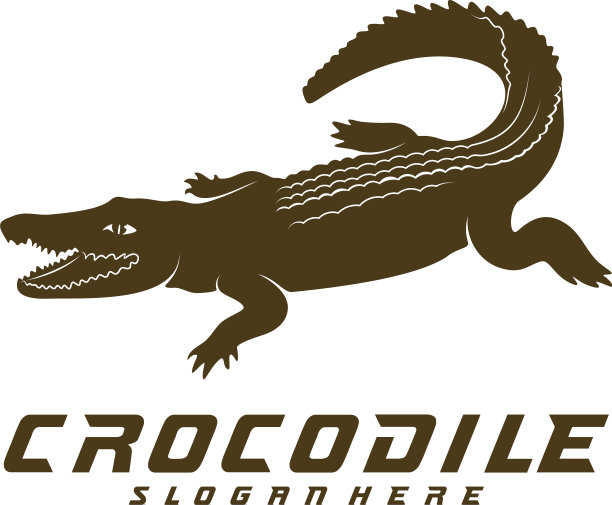 鳄鱼标志鳄鱼标志模板图片下载