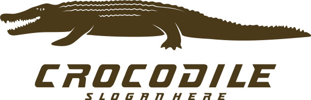 鳄鱼标志鳄鱼标志模板图片下载