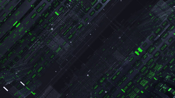 网络空间，数字线路，数据网格图片下载