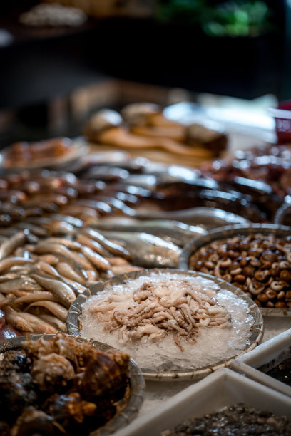 中国台州林海中国美食古镇。图片下载