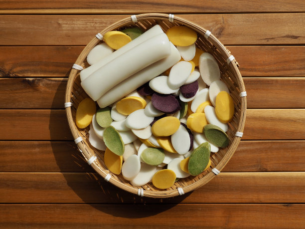 韩国传统食品Bar年糕图片下载