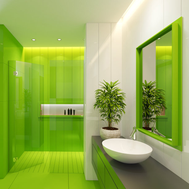 现代简约的浴室图片下载