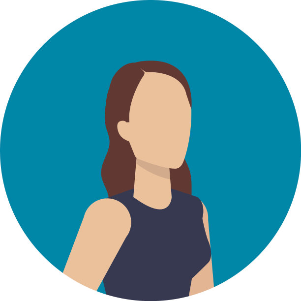 孤立的化身女性设计图片下载