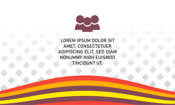 彩色几何条纹背景图片下载