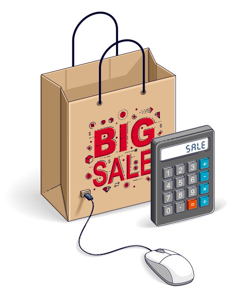 网上商店概念网上商店网上销售图片下载