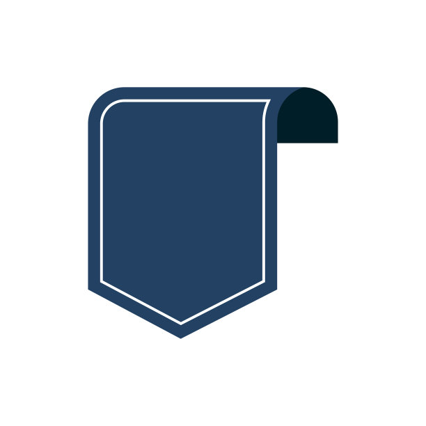 丝带或标签贴纸横幅平丝带图片下载