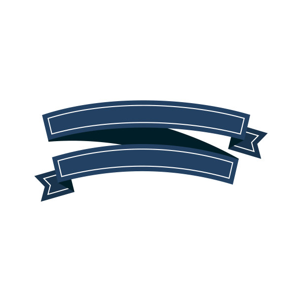 丝带或标签贴纸横幅平丝带图片下载