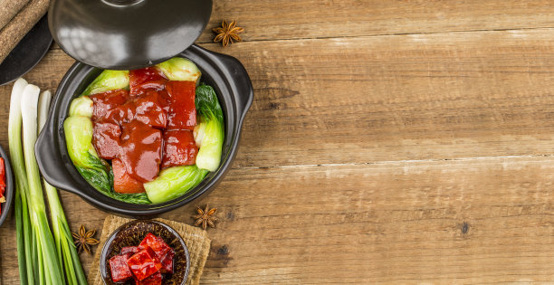 中国菜——红烧肉，豆腐乳红烧肉图片下载