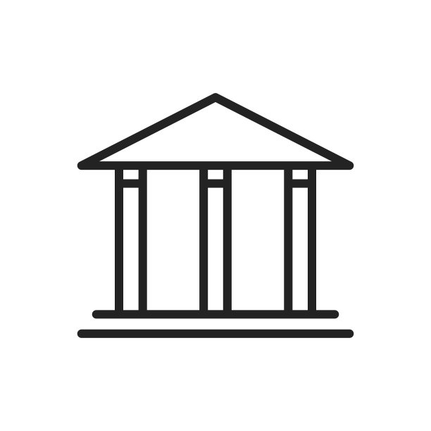 商业和金融网络图标在线条风格图片下载