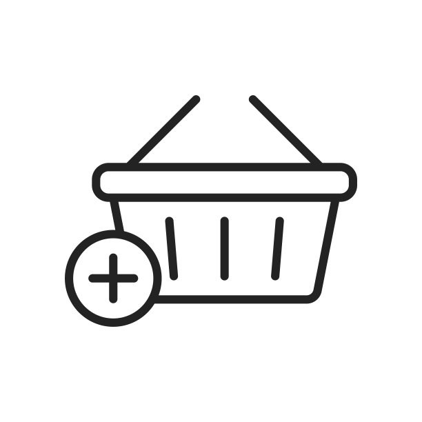 电子商务和购物网站图标在线条风格图片下载