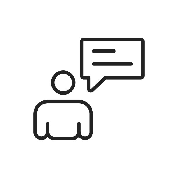 线条风格的团队合作图标图片下载