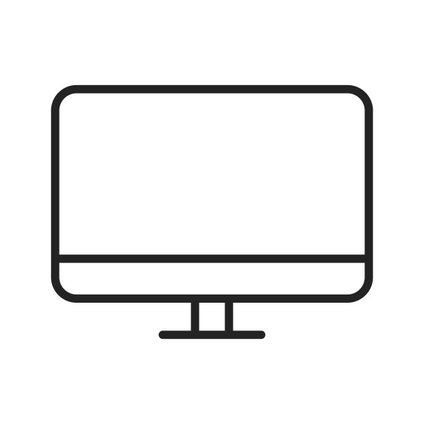 线性风格的设备与技术网页图标图片下载