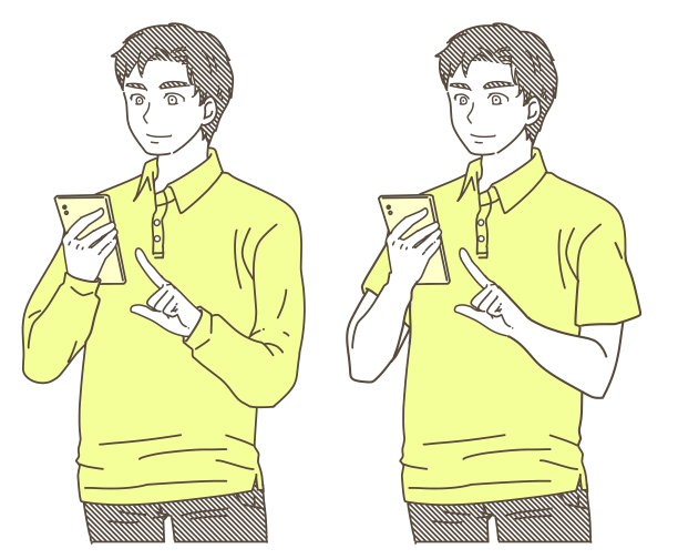 一个正在操作智能手机的男人图片下载