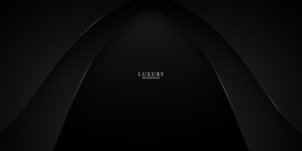 抽象的背景装饰优雅的金色线条。现代矢量插图设计图片下载