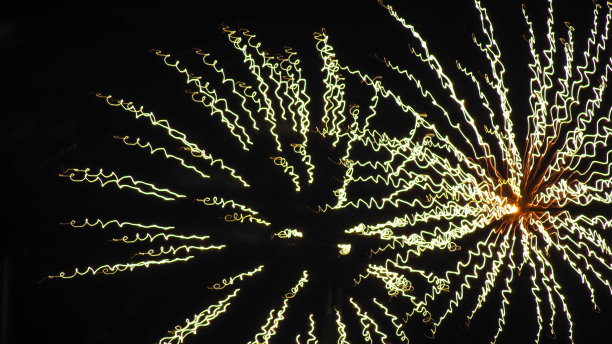 烟花中的灯光效果图片下载