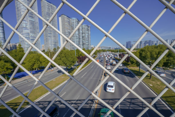 成都五斗子桥，阳光明媚的一天图片下载