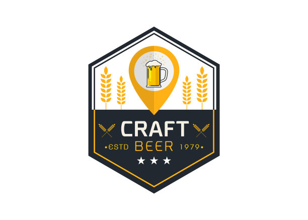 精酿啤酒标志图片下载