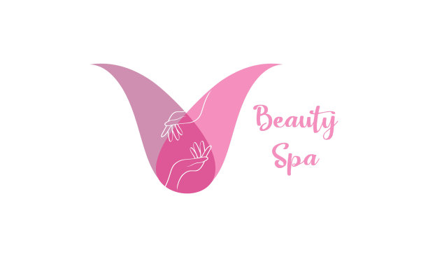 Spa治疗沙龙logo美女美容院logo图片下载