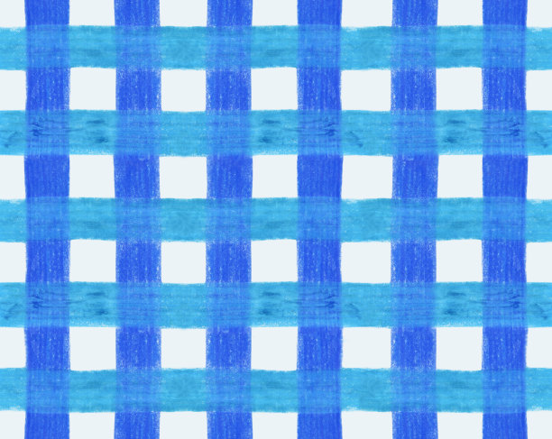 在夏天用彩色铅笔、蜡笔画出令人耳目一新的格子图案图片下载