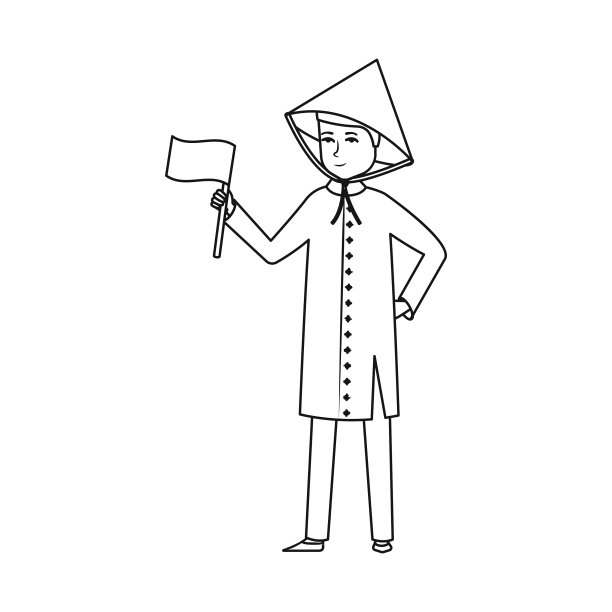 孤立对象越南和国家标志图片下载