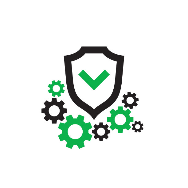保护图标设计盾与检查图片下载
