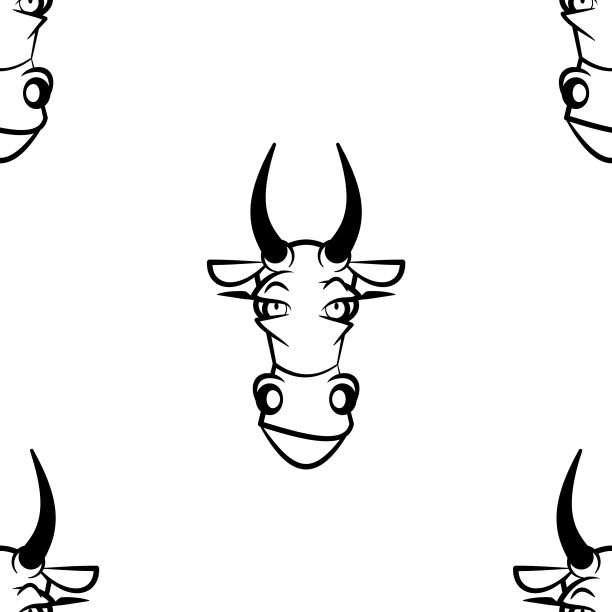 背景头牛图片下载