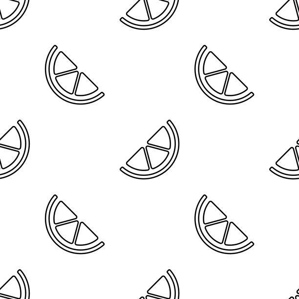 背景橙色半轮廓线图片下载