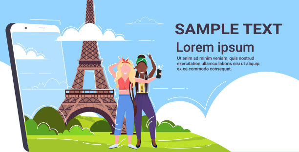 女性用手机相机自拍图片下载