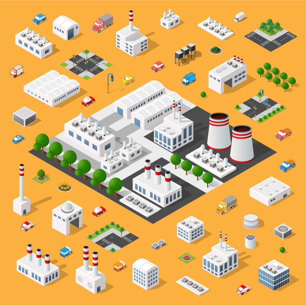 透视全景景观图片下载