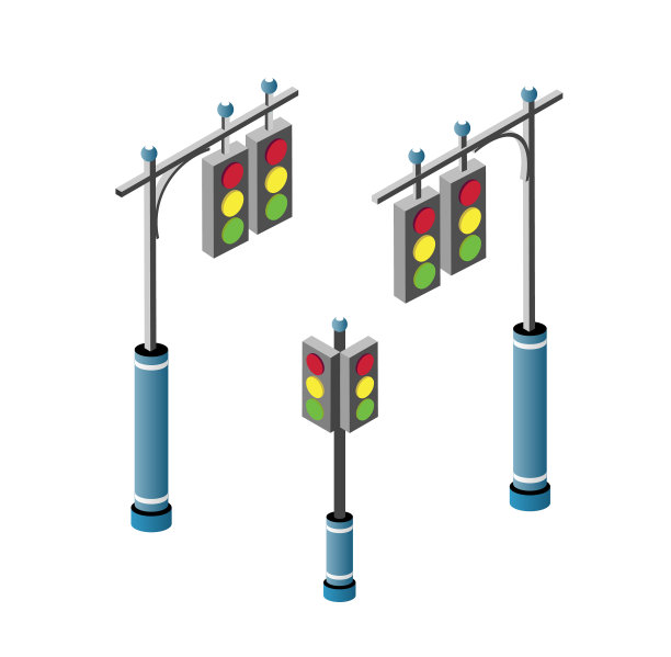 设置等距城市道路图片下载