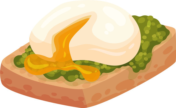 加水煮鸡蛋的三明治图片下载