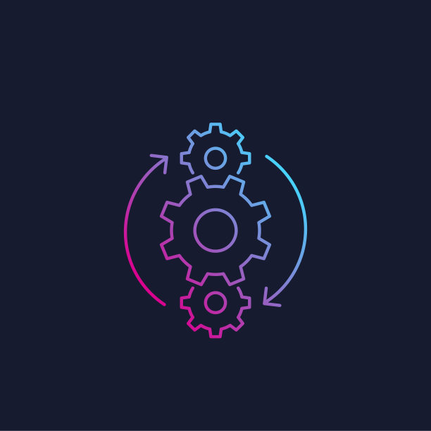 健身，健康，健身房时髦图标上的圆圈图片下载