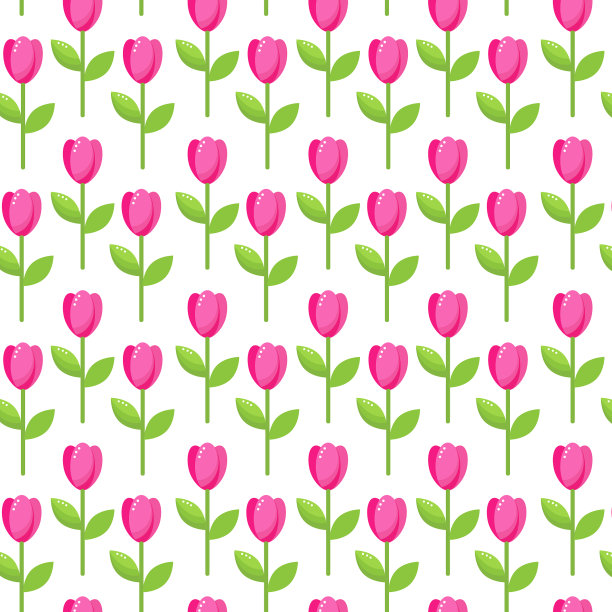 粉色郁金香图案图片下载