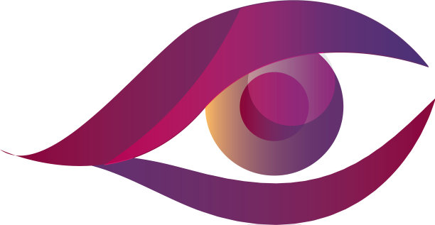 人眼在白色背景上的等距图片下载