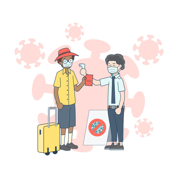 官员们使用温度计来防止感染COVID-2019图片下载