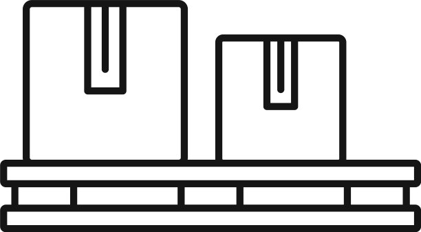 仓库帕顿图标轮廓风格图片下载