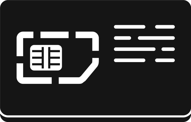 手机SIM卡图标简约风格图片下载