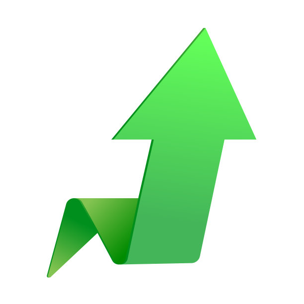 彩色箭头贴纸指针图片下载