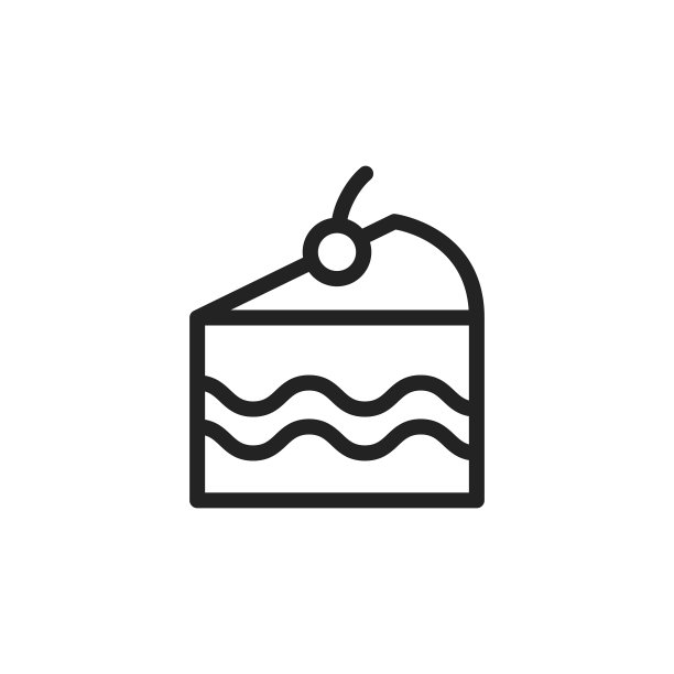 食品和饮料网络图标在线条风格的咖啡图片下载