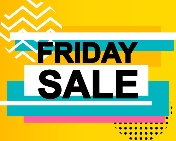 广告横幅或海报与星期五销售文本图片下载