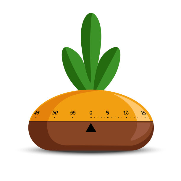 定时器或计时工具萝卜蔬菜图片下载