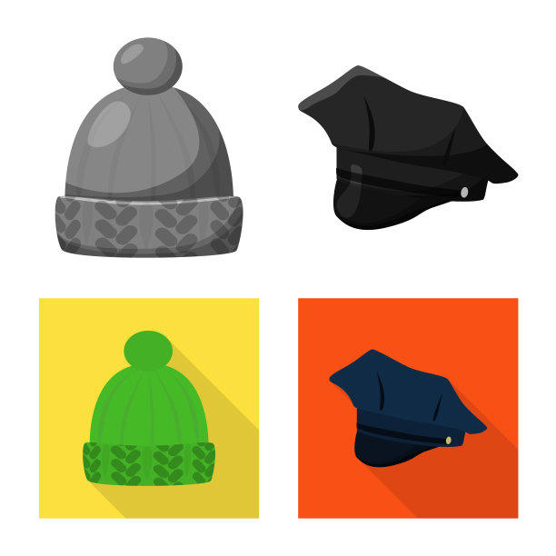 服装和帽子符号图片下载