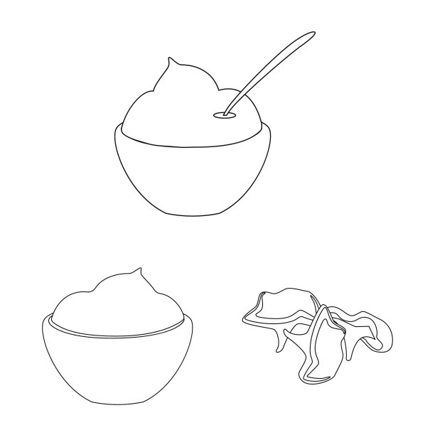 设计季节和成分标志图片下载