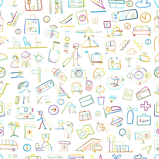 机场背景无缝模式为您图片下载