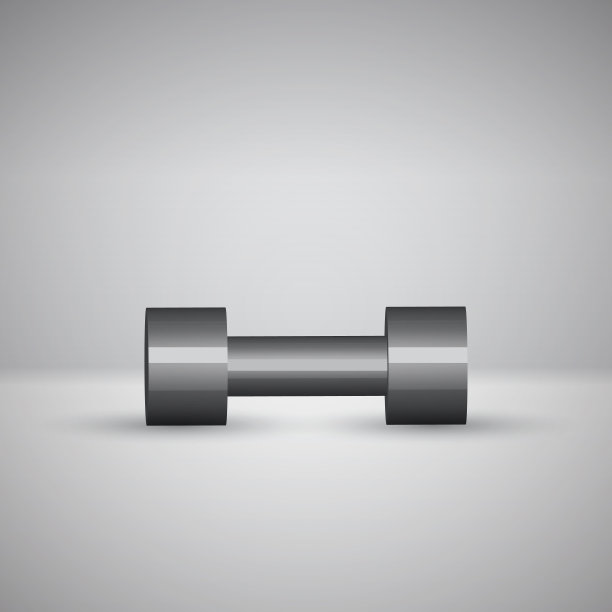 三维简单哑铃图片下载