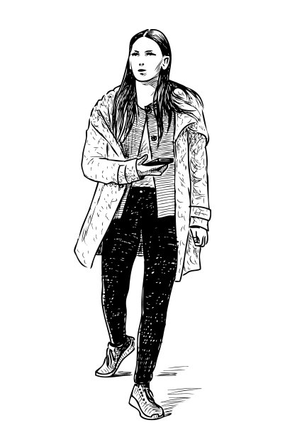 一个随便拿着手机的女孩图片下载