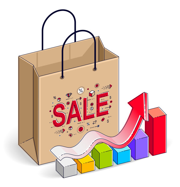 用成长图大卖的购物袋售罄图片下载